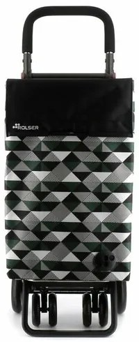 Rolser Nákupná taška na kolieskach Classic Sahara Tour 4x4, khaki zelená