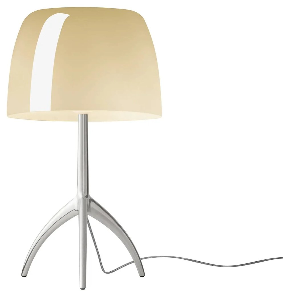 Foscarini Lumiere grande hliník/krémová stmieva