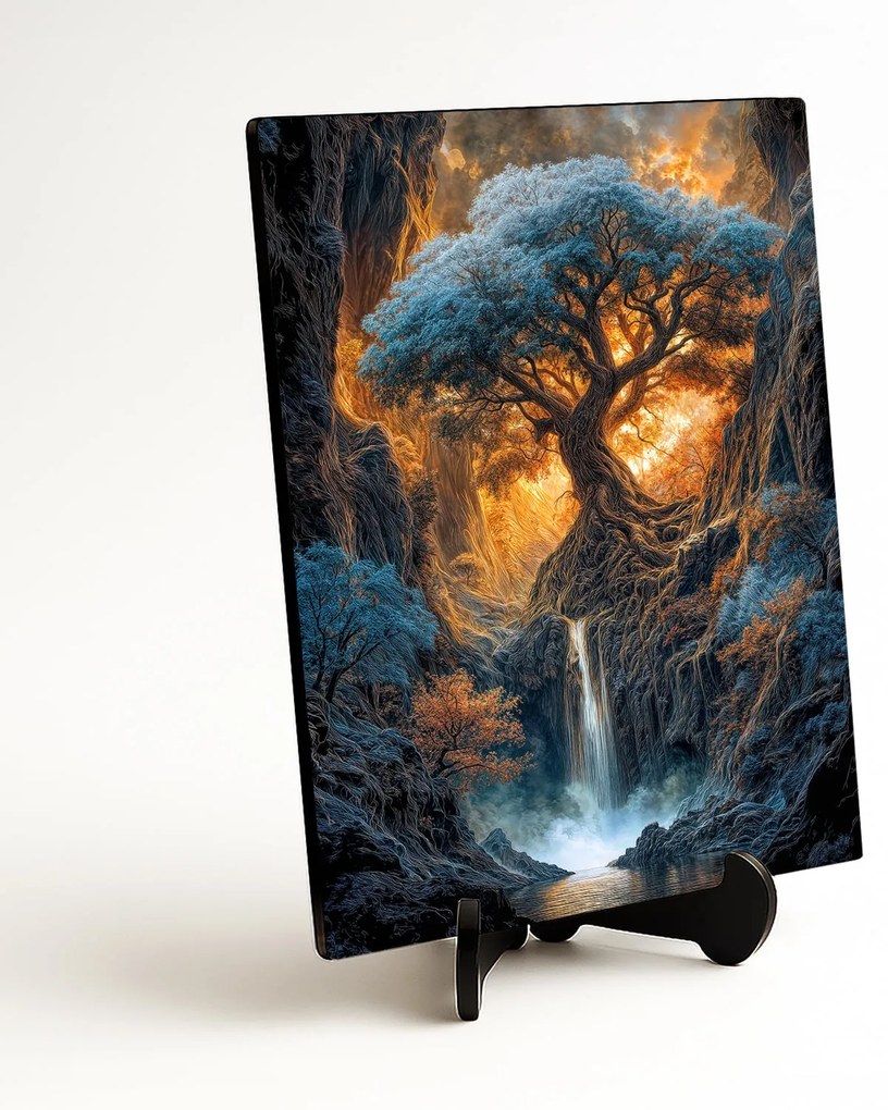 DUBLEZ | Drevený obraz stromu života - Spomienky predkov