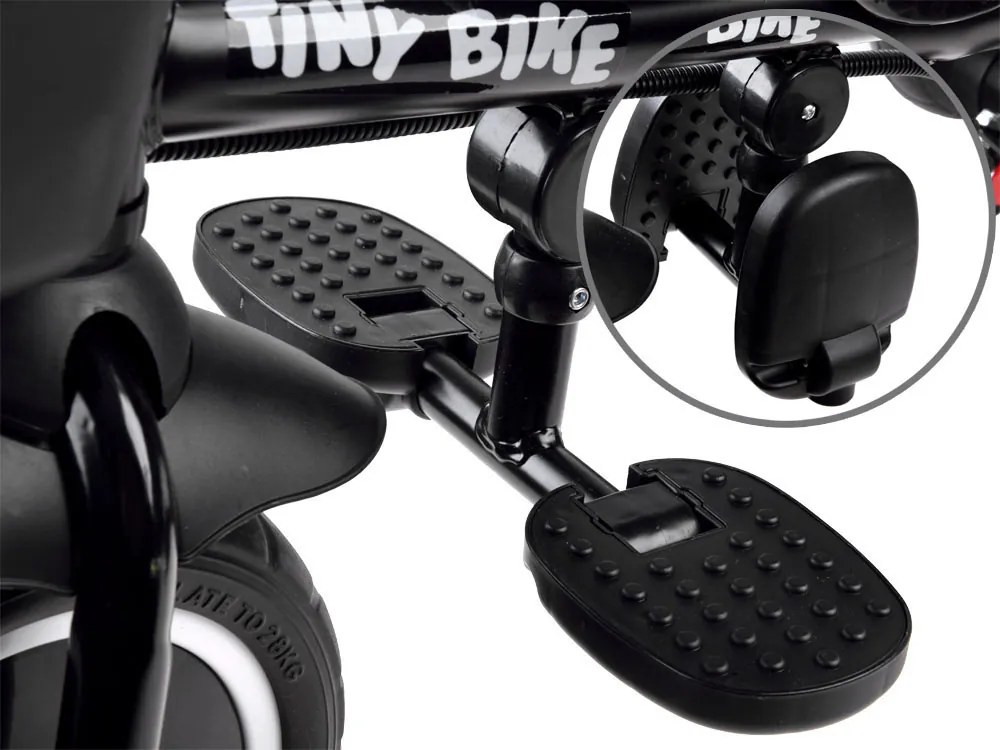 Detský trojkolka Tiny Bike 3v1 so strieškou, otočná  SP0650 zelená