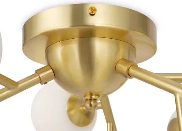 Maytoni MOD545CL-12BS - Stropné svietidlo DALLAS 12xG9/28W/230V zlaté