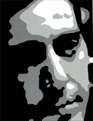 Ručne maľovaný POP Art obraz GODFATHER | rôzne rozmery