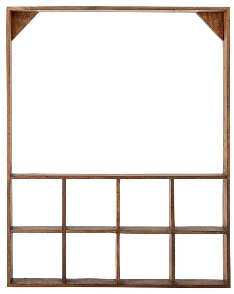 Poschodová polica z recyklovaného dreva v prírodnej farbe 10 cm Marino – Bloomingville