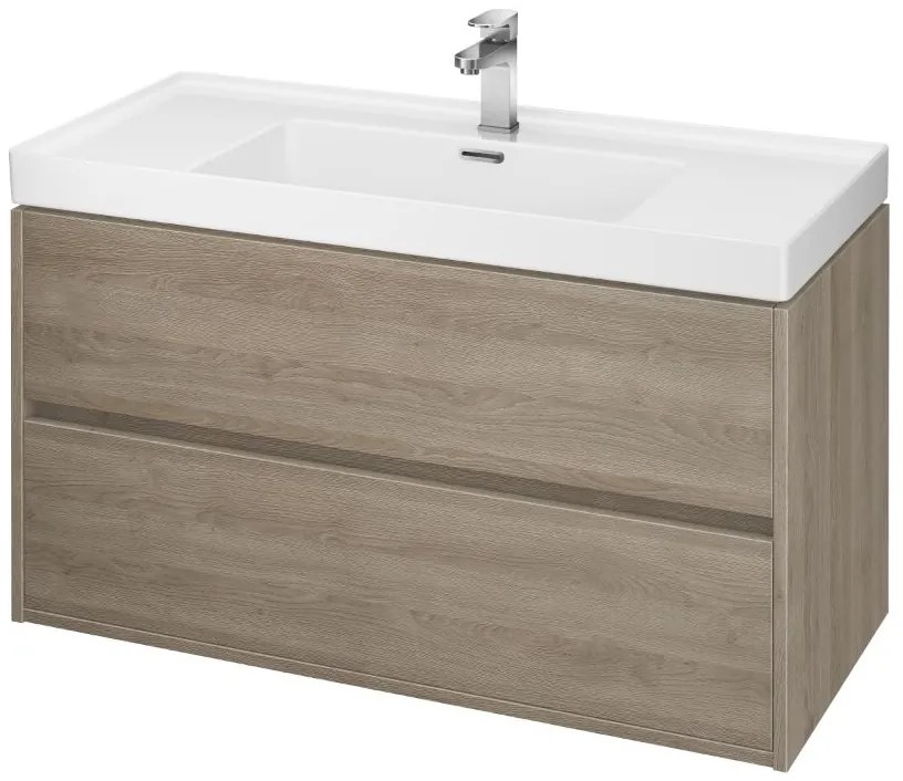 Cersanit - Crea skrinka pod umývadlo na dosku 100cm, dub, S924-011