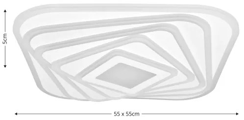 Brilagi - LED Stmievateľné stropné svietidlo MODERN LED/210W/230V 2700-6500K + DO