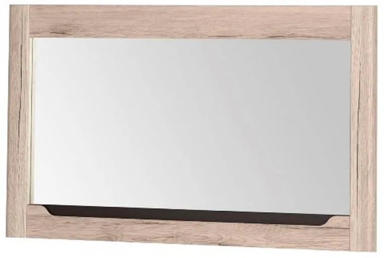 Nástenné zrkadlo Desjo 30 118 cm dub San Remo