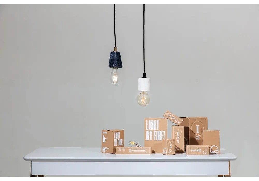 Teplá LED žiarovka E27, 4 W - Kave Home