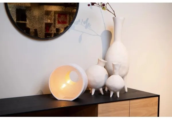 Lucide 10517/01/38 - Stolná lampa LOXIA 1xE14/40W/230V biela