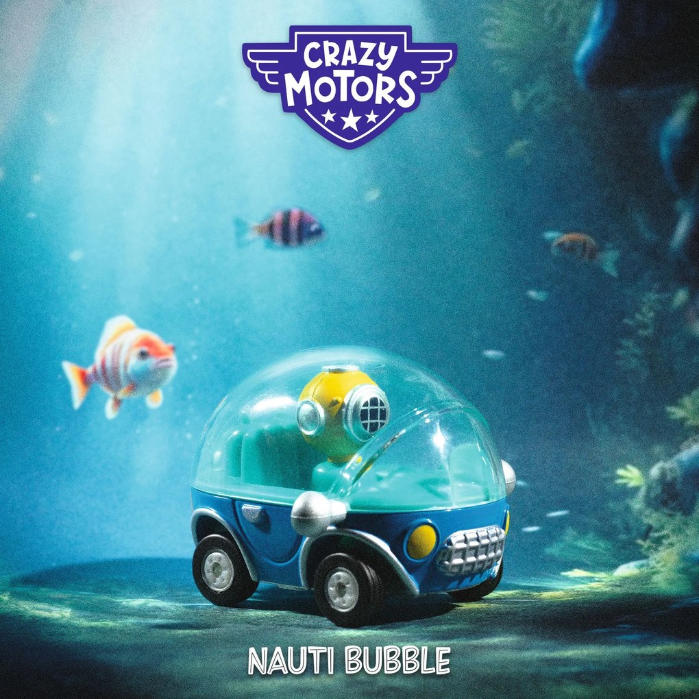 Balíček Crazy Motors - Nauti Bubble + Visitor X + Green Flash