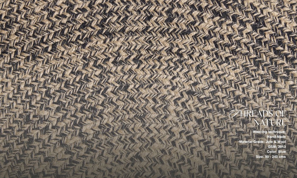 Diamond Carpets India, Ručne viazaná rohožka Eclipse J 53 Natural, 50x80, béžová, chodba / predsieň