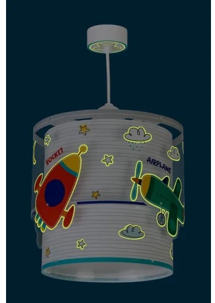 Dalber 61682 - Detský luster BABY TRAVEL 1xE27/60W/230V