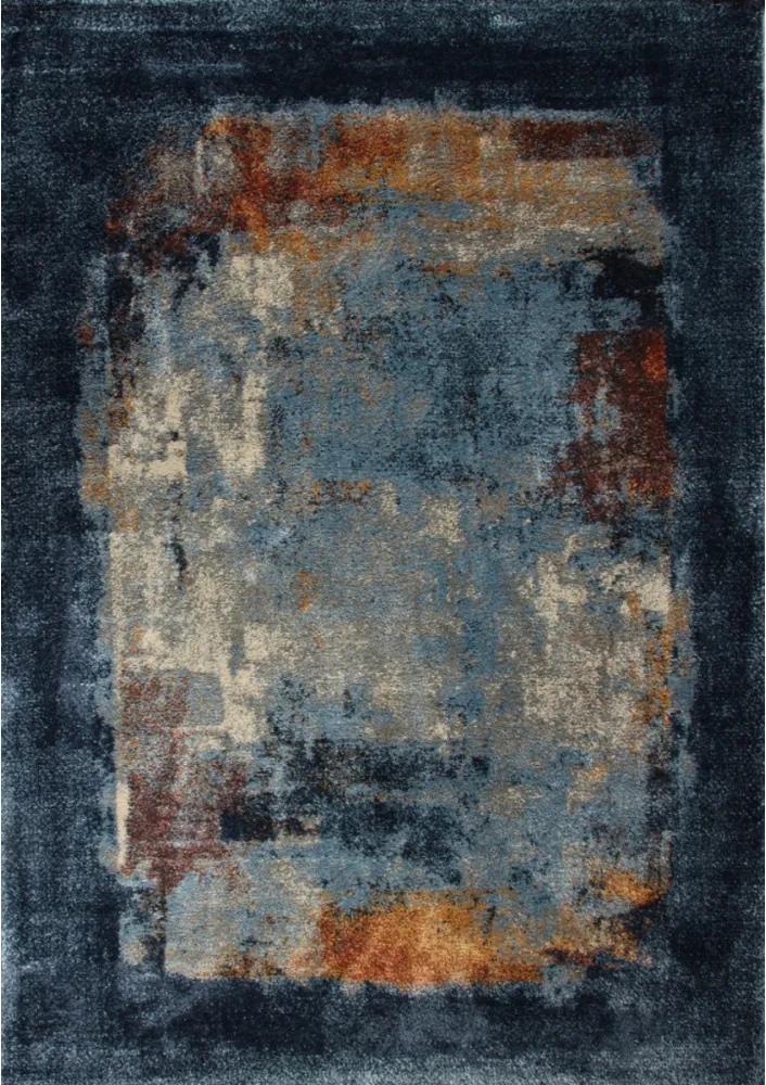 Kusový koberec Baham tmavo modrý, Velikosti 120x170cm