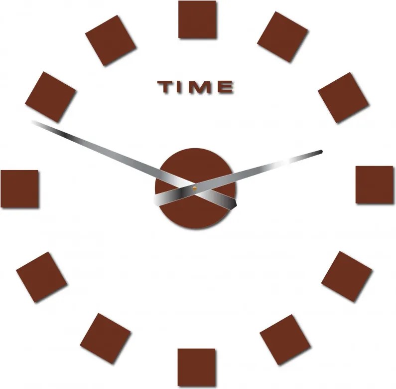 Veľké nástenné hodiny štvorece | SENTOP 12P036