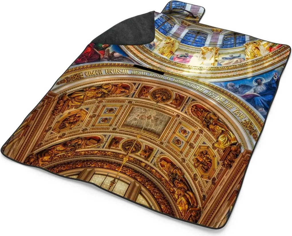 Sablio Plážová deka Chrám 2: 200x140 cm