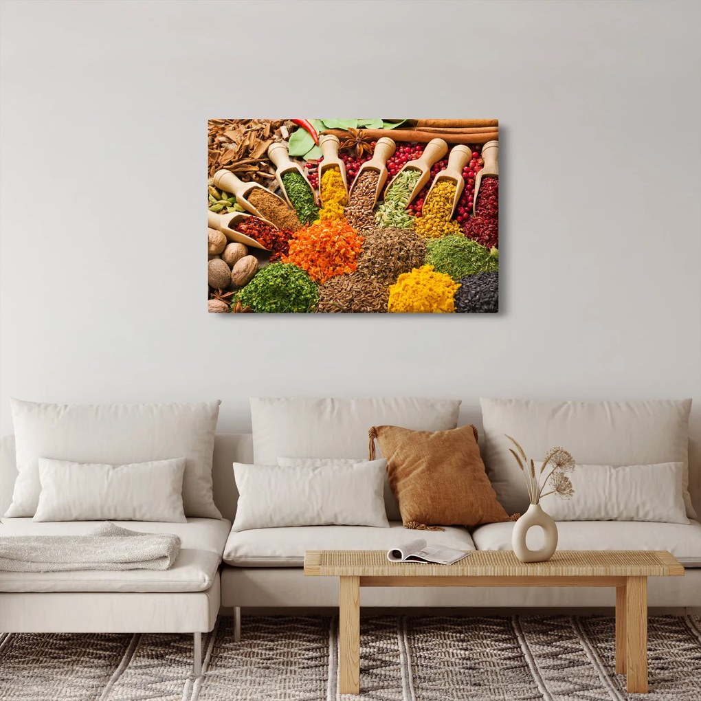Obraz - Korenie z celého sveta (90x60 cm)