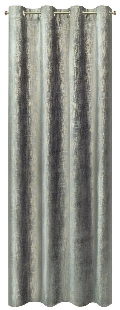 ZATEMŇOVACÍ ZÁVES NA KRÚŽKOCH MARSALA 140X250 CM STRIEBORNÁ