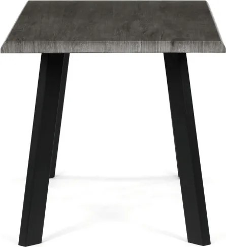 Jedálenský stôl 80x140 cm HT-F4514 GREY sivý dub