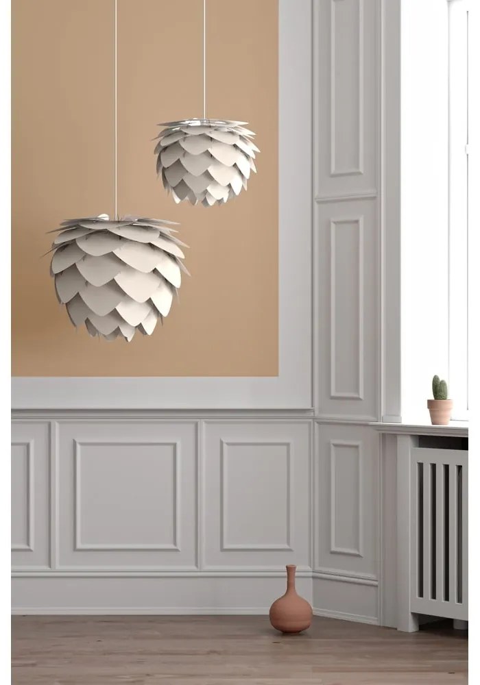 Krémovobiele tienidlo ø 59 cm Aluvia – UMAGE