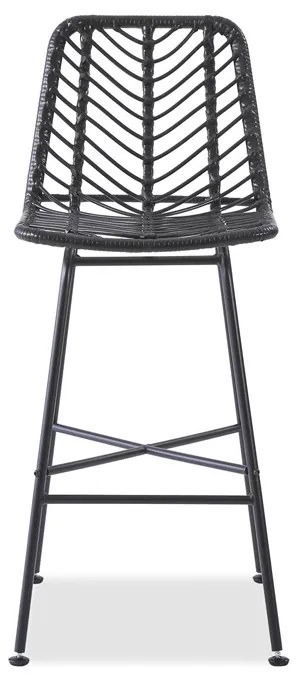 Barová stolička H-97 - čierna