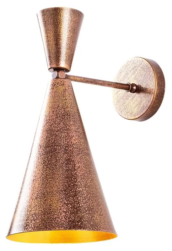 Nástenné svietidlo Berceste VII zlaté