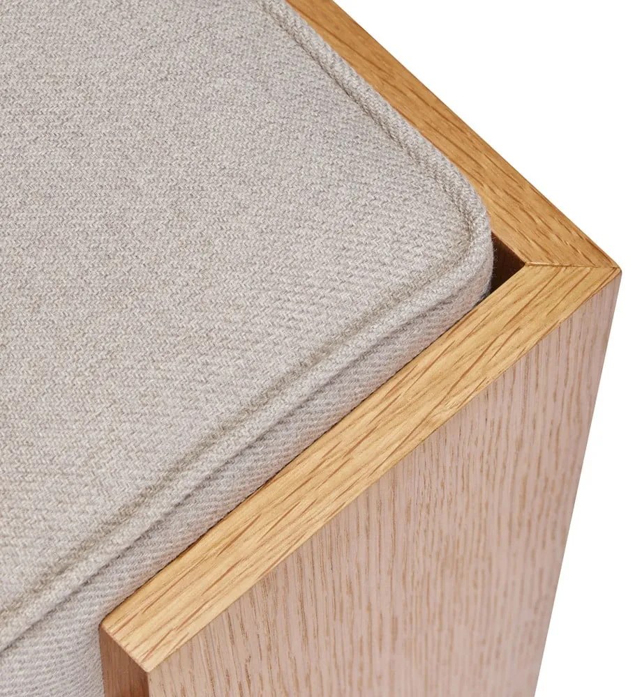 Stolička v prírodnej farbe Forma – Hübsch