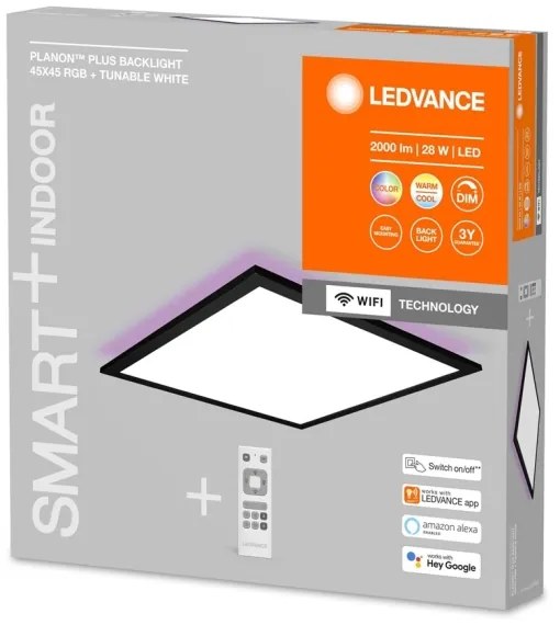 Ledvance - LED RGBW Stmievateľný panel SMART+ PLANON LED/28W/230V Wi-Fi + DO