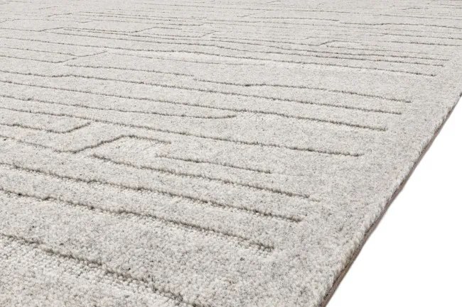 Koberec Agnella Morphic Rifts H svetlosivý