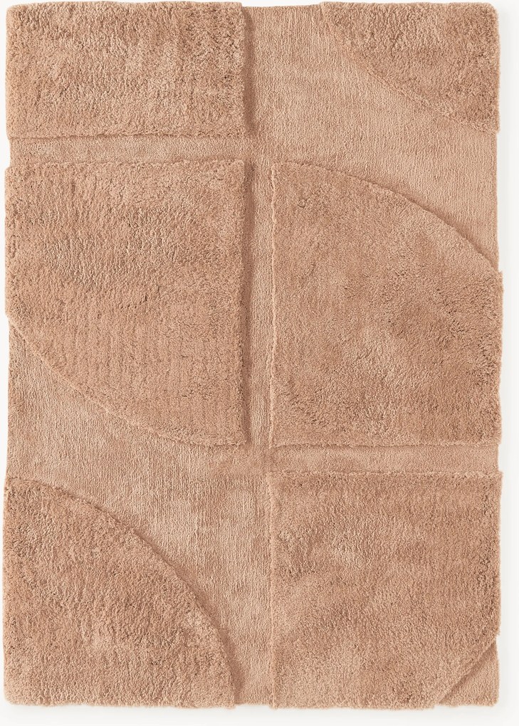 Koberec's reliéfnou štruktúrou Jade