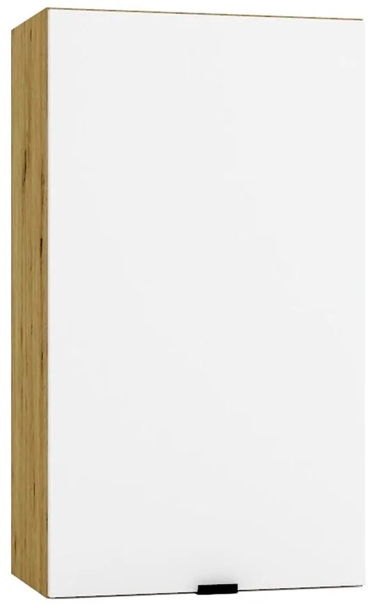 Kuchynská skrinka Cosmo Gianna W40 P/L Biely Aljašský/DubArtisan