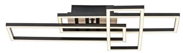 JUST LIGHT. 14051-79 - LED stropné svietidlo AKUSTIKA LED/20,5W/230V dub/čierna