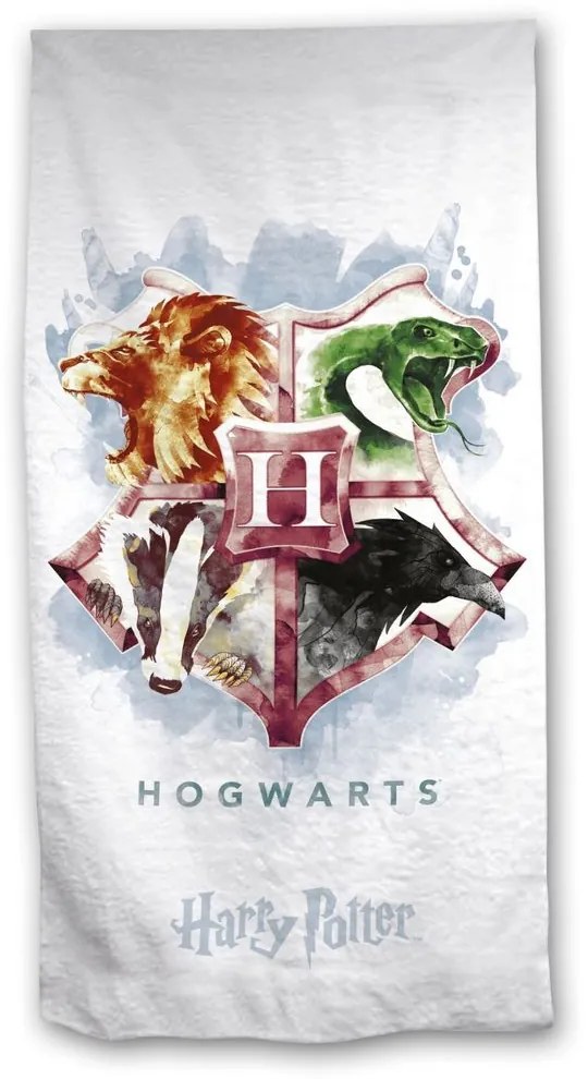 Jerry Fabrics Detská osuška s potlačou - Futbal - ihrisko | 70 x 140 cm