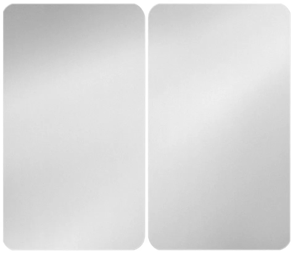 Set 2 sklenených krytov na sporák Wenko Universal Silver