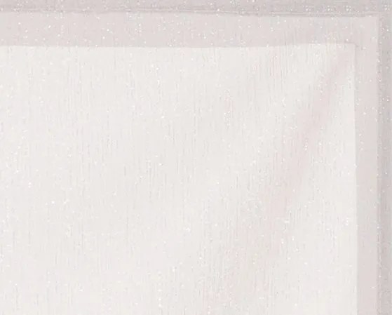 Vianočný obrus 80x80 cm, biely so striebornými vtkanými nitkami