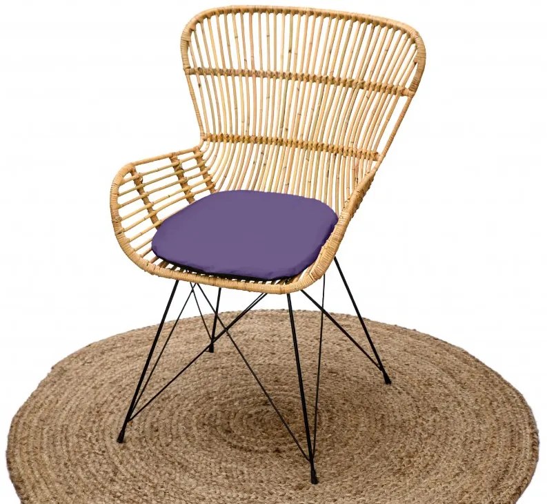 Podsedák na stoličku STANDARD fialový