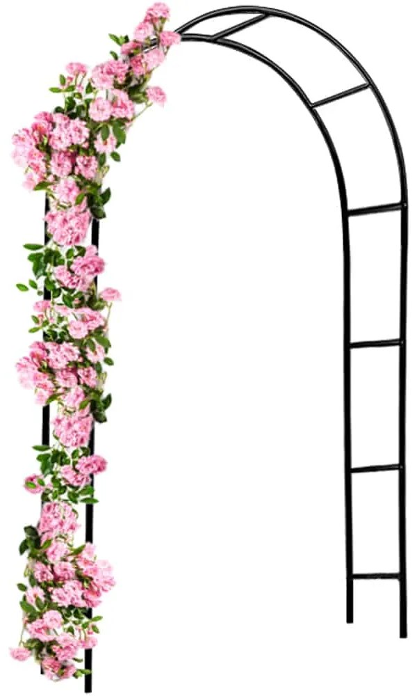 Oblúková opora na ruže 240x140x37cm Gardebruk