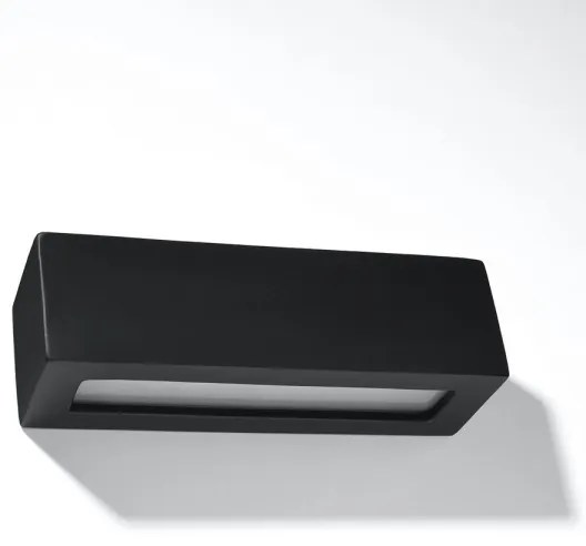 Nástenné svietidlo VEGA 1xE27/60W/230V čierna
