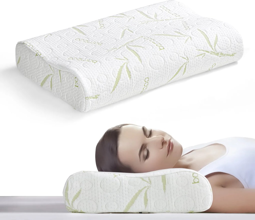 Profilovaný termoplastický vankúš BAMBOO 55x35 cm