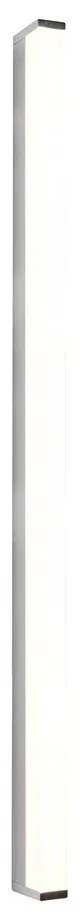 LED nástenné svietidlo v lesklej striebornej farbe (dĺžka 120 cm) Fabio - Trio