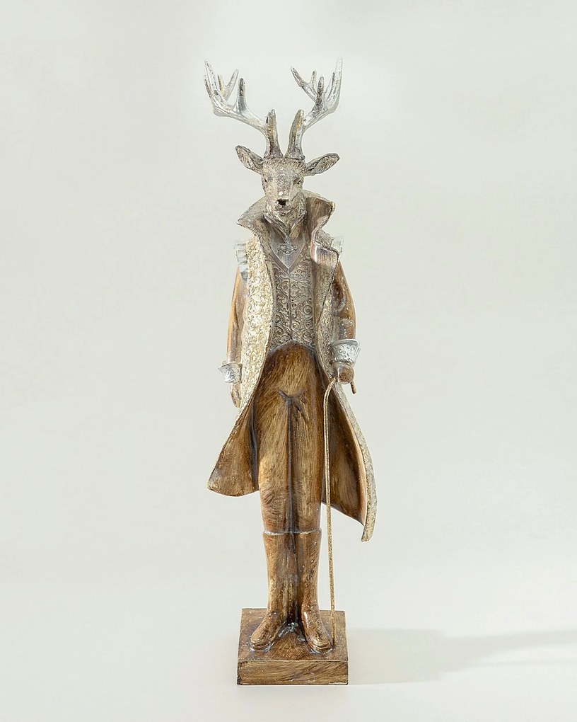 Dekoratívna figúrka Gentleman Deer 30x9x69 cm