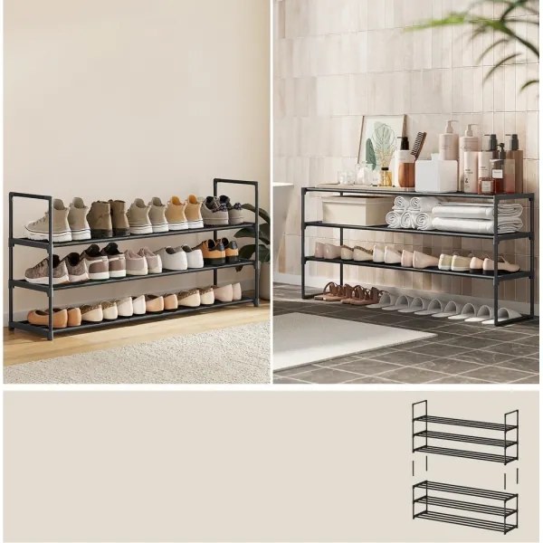 Botník ALVORO čierny