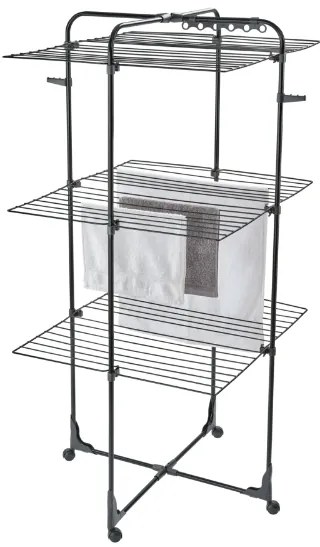 Leifheit Sušiak na bielizeň Classic Tower 340 Black 81471