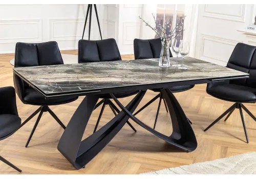Rozkladací jedálenský stôl Infinity 45181 180/220/260 x 90cm Look taupe Ceramik - Komfort-nábytok