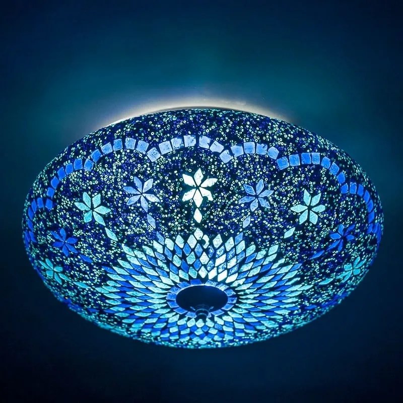 Mosaic stropná lampa stropnica orient Melon SODALIT Ø38