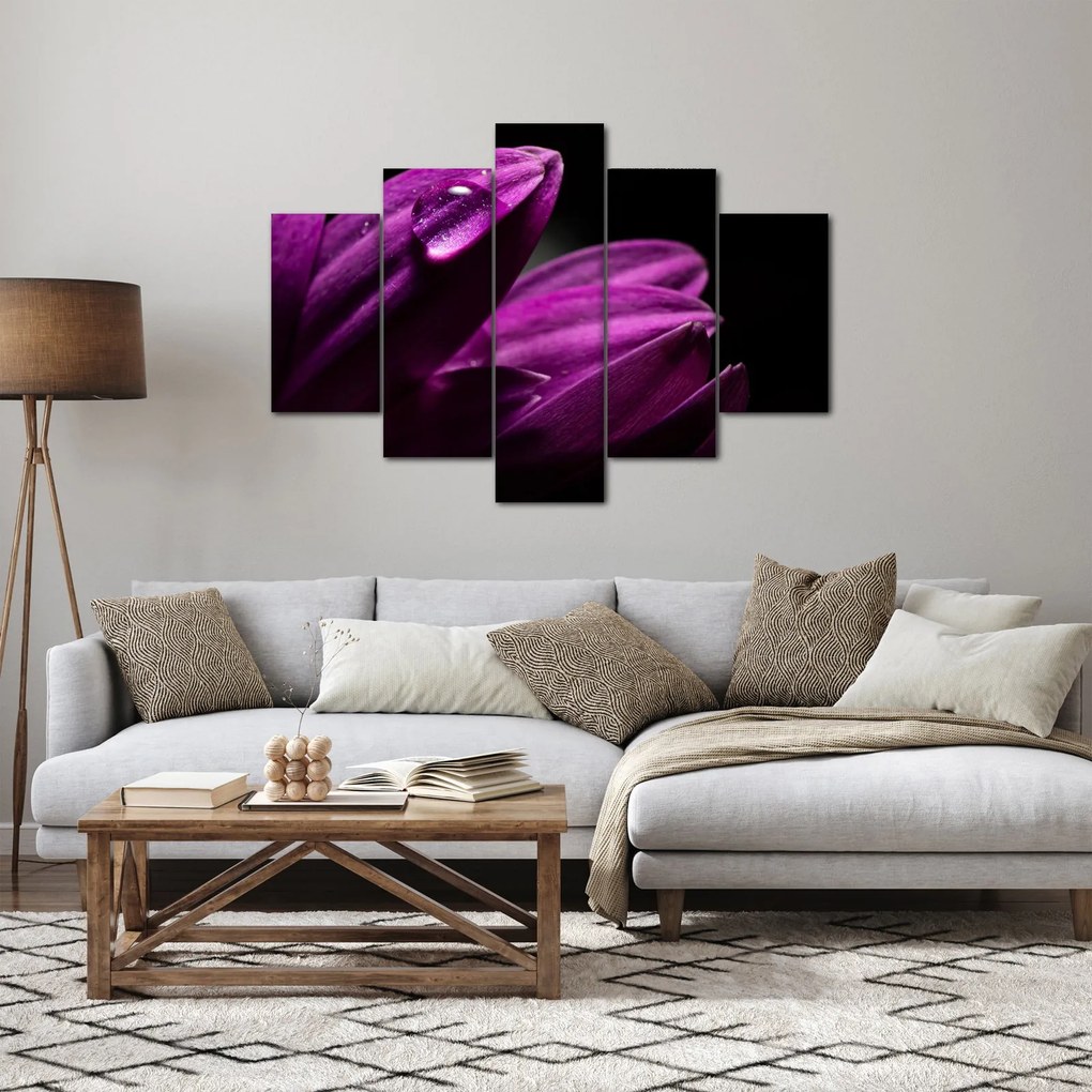 Obraz - Kvapka vody (150x105 cm)