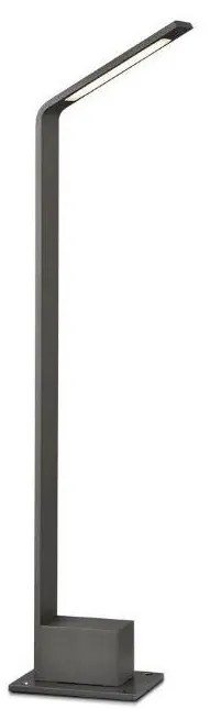 LED Vonkajšia lampa LED/6W/230V IP65 antracit