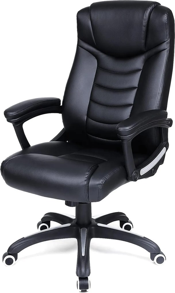 Bighome - Kancelárska stolička - čierna