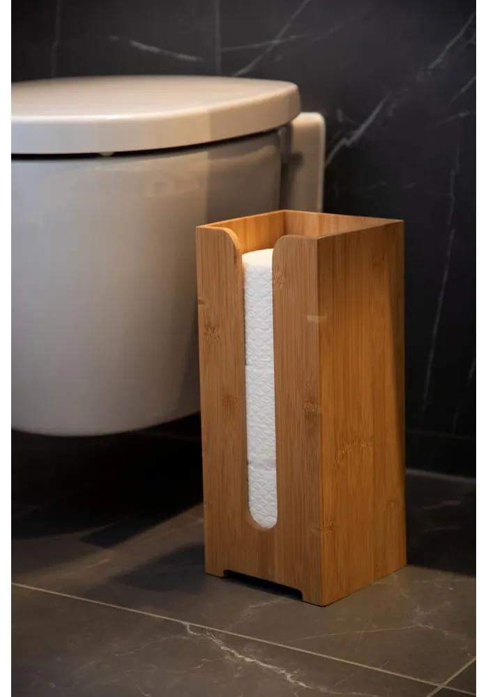 Bambusový držiak na toaletný papier Wenko Bamboo