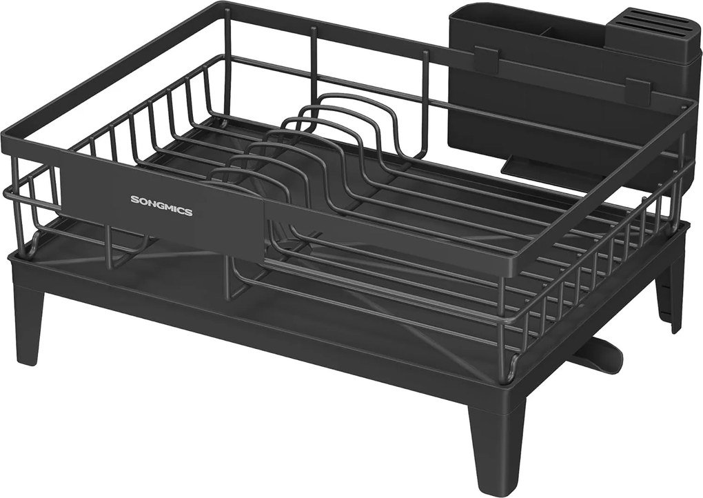 Odkvapkávač na riad, čierna