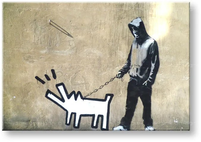 Obraz na plátne Street ART – Banksy