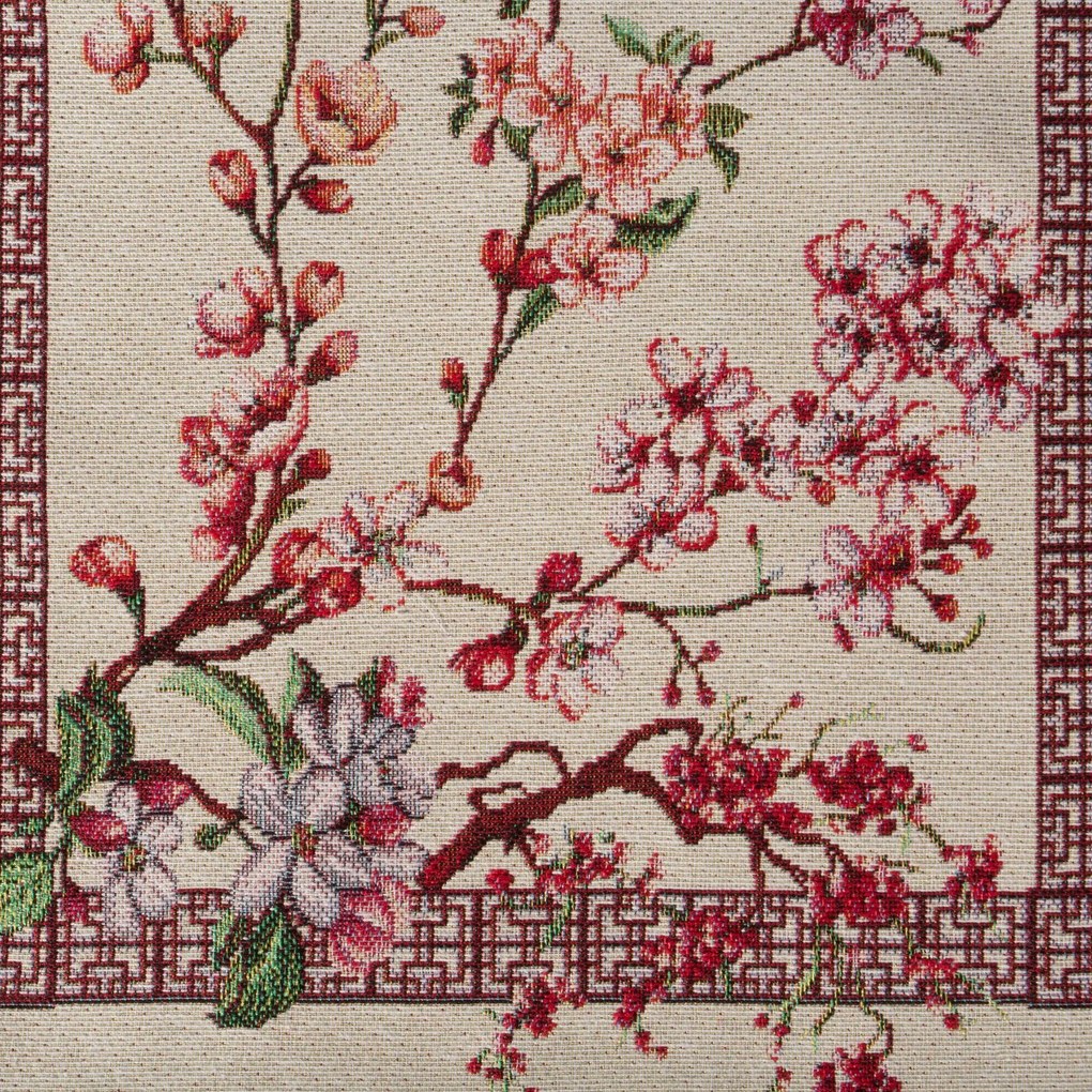 GOBELÍNOVÝ BEHÚŇ NA STÔL THAI 40X100 CM VZOROVANÝ